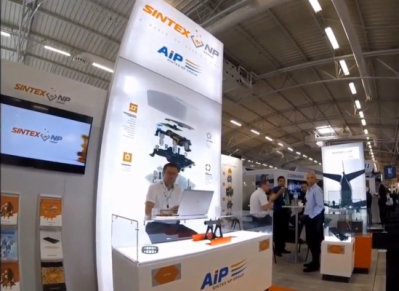 Stand de Sintex NP au Salon du Bourget 2019 - © Sintex NP