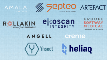 ©Amala Partners, ©Artefact, ©Septeo, ©Rollakin, ©Ekoscan, ©Softway Medical, ©Angell, ©Crème de la Crème, ©Ynsect, ©Heliaq